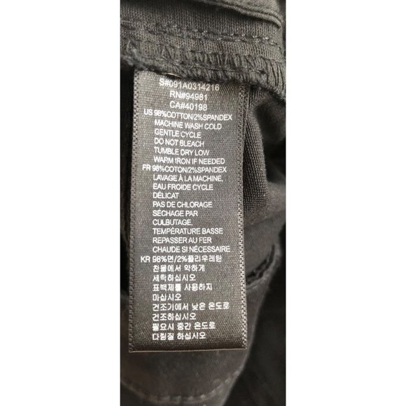 Forever 21 Black Skinny Jeans with Silver Zippers - Picture 11 of 11